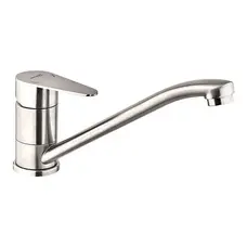 Кухонный смеситель Mixxus NEO-004-25cm низкий нержавеющий (MI6178)