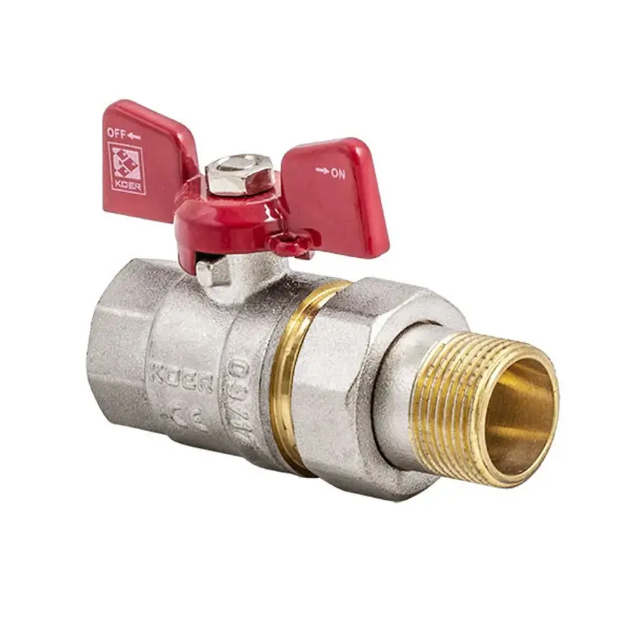 Кран з американкою 1" (Koer KR.227) (KR0013)