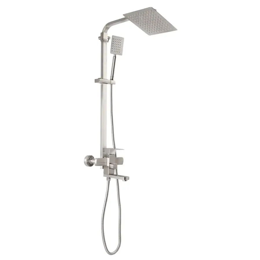 Душова колона зі змішувачем Zerix LR72433 (нерж. сталь) (LL1474)