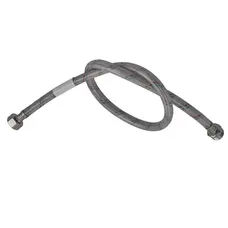 Гнучкий шланг для підключення води гайка 1/2'' - Штуцер 1/2'' (60 см) (силик. оболонка) Zerix (ZX3020)