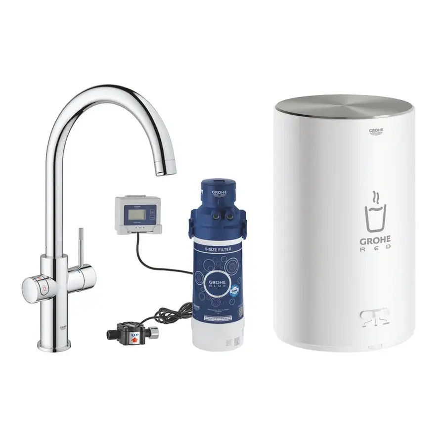 Змішувач і бойлерна система M-розміру Grohe Red II (30083001)