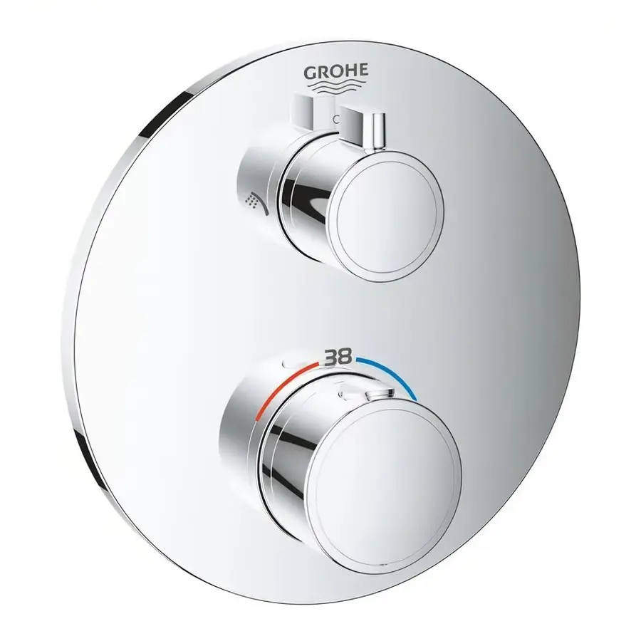 Термостат прихованого монтажу на 2 споживача Grohe Grohtherm Convent. Concealed (24076000)
