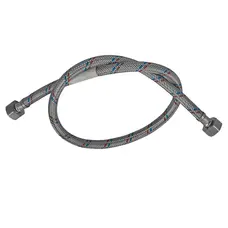 Гнучкий шланг для підключення води гайка 1/2'' - гайка 1/2'' (150 см) Zerix (ZX1556)