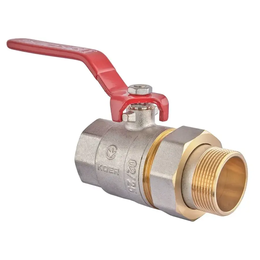 Кран з американкою 1-1/4" ручка ВАЖІЛЬ (Koer KR.229) (KR0150)