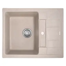 Мийка кухонна Haiba HB8210-G319 sand 620x500x200 (HB0985)
