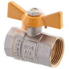 Кран кульовий СК 3/4" ГГМ YELLOW art. 602 (WP2918)