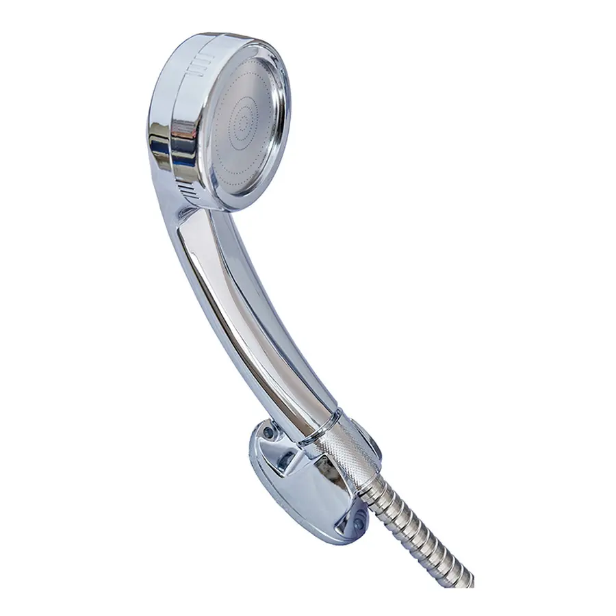 Водонагрівач НАСТІННИЙ 3,3 kW проточний, з індикатором температури ZERIX ELW08-EW (зі шлангом та лійкою) (ZX2788)