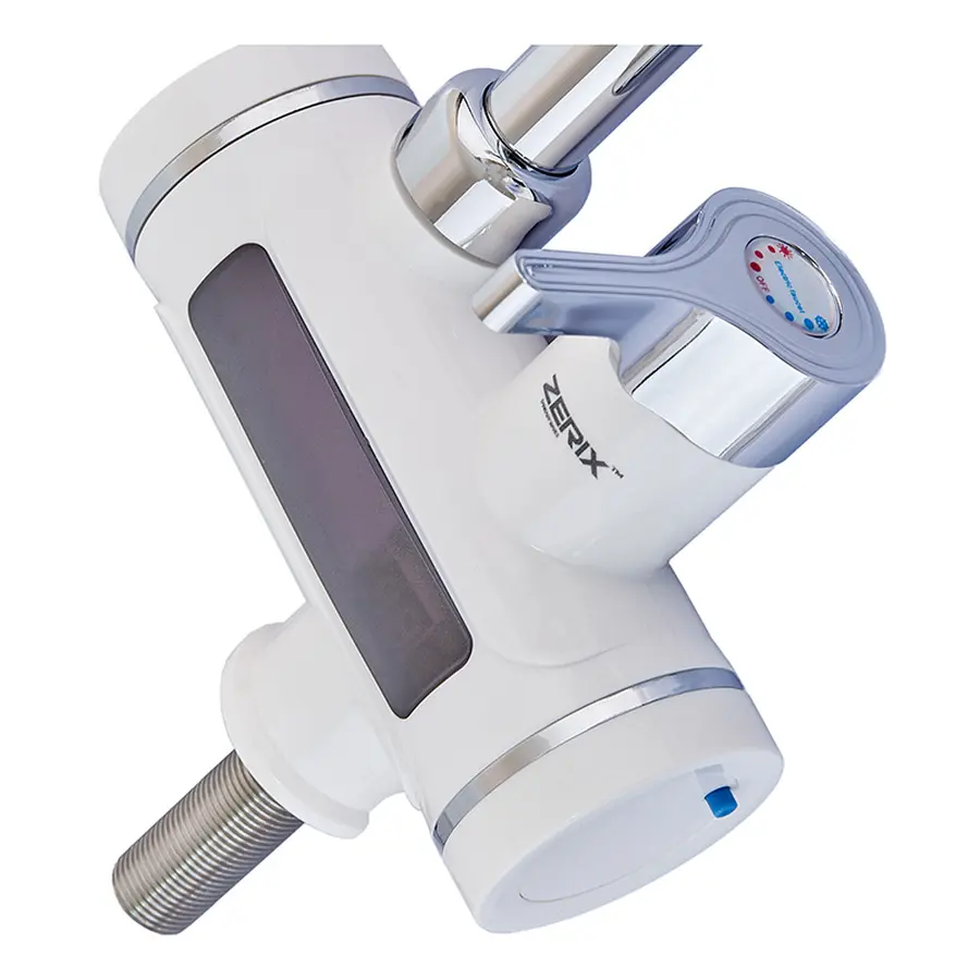 Водонагрівач 3,3 kW проточний, з індикатором температури, RESET, на мийку ZERIX ELW43-E (ZX4697)