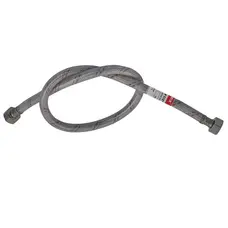 Гнучкий шланг для підключення води гайка 1/2'' - гайка 1/2'' (180 см) (силик. оболонка) Zerix (ZX30