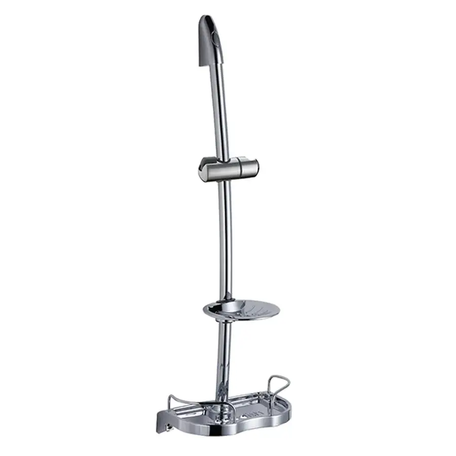 Стійка для душу Zerix L106TP з мильницею (без шланга та лійки) (LL1760)