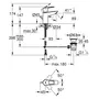 Змішувач для раковини S-розміру Grohe BauLoop New (23335001)