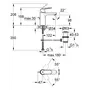 Змішувач для раковини M-розміру Grohe Eurosmart Cosmopolitan (23325000)