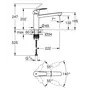 Змішувач для кухні Grohe Eurosmart New (30463000)