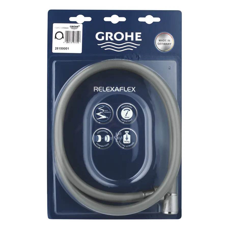 Душовий шланг 1250 Grohe Relexaflex (28150001)