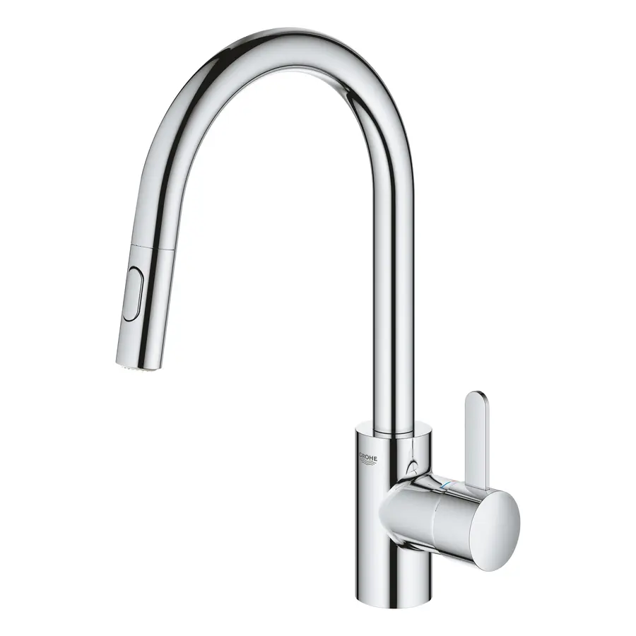 Змішувач для кухні з висувним виливом Grohe Eurosmart Cosmopolitan (31481001)