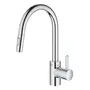 Змішувач для кухні з висувним виливом Grohe Eurosmart Cosmopolitan (31481001)
