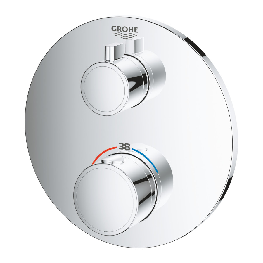 Термостат прихованого монтажу для 1 споживача Grohe Grohtherm Convent. Concealed (24075000)