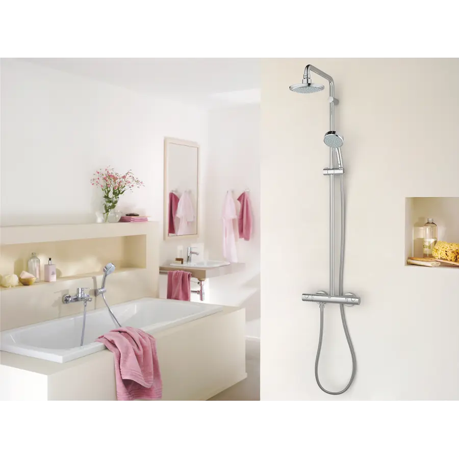 Душова система з термостатом для душа Grohe New Tempesta Cosmop. System (27922000)