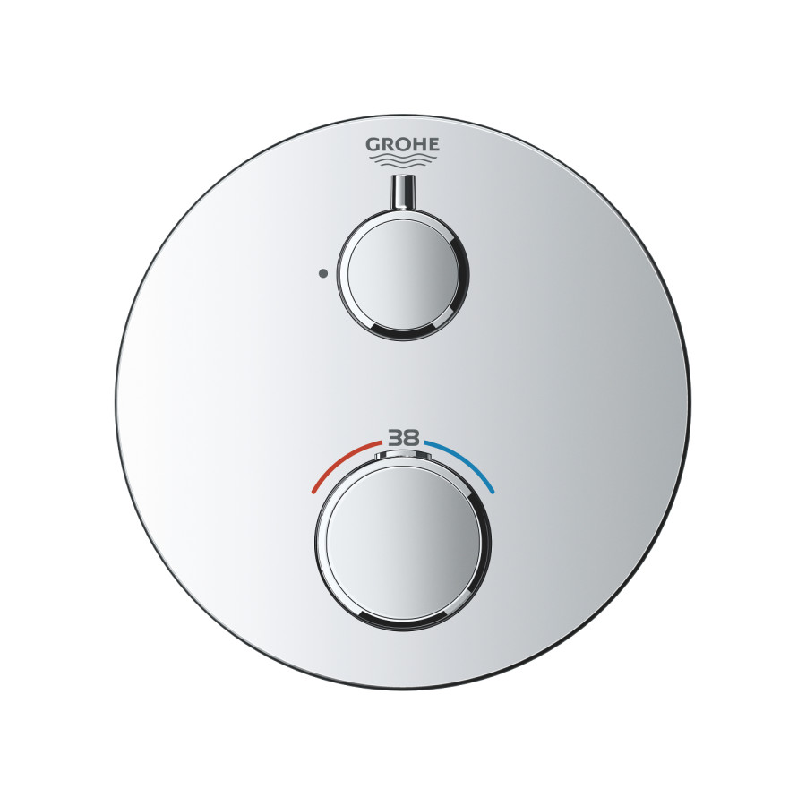 Термостат прихованого монтажу для 1 споживача Grohe Grohtherm Convent. Concealed (24075000)
