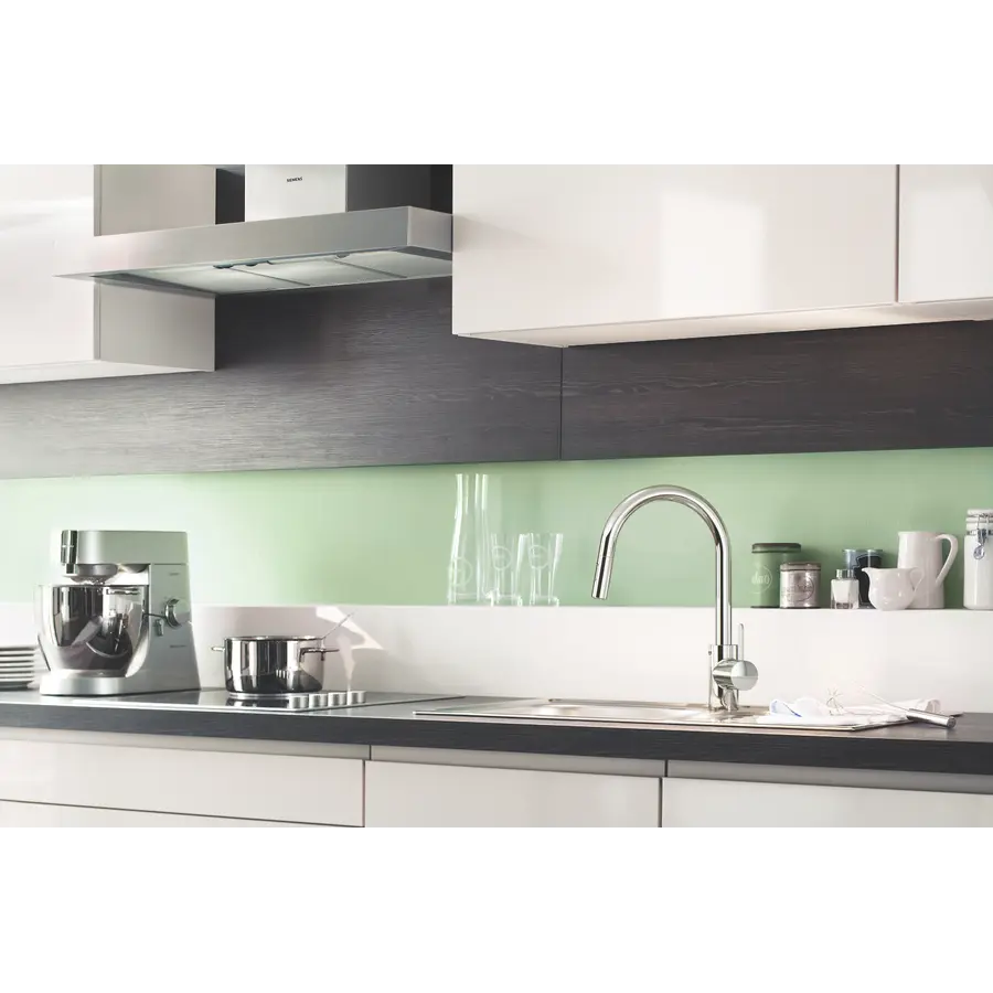 Змішувач для кухні з висувним виливом Grohe Eurosmart Cosmopolitan (31481001)