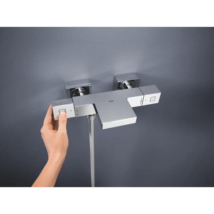 Змішувач для ванни з термостатом Grohe Grohtherm Cube (34497000)
