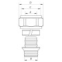 Євроконус 3/4"x16 KOER KR.1151 (KR2688)