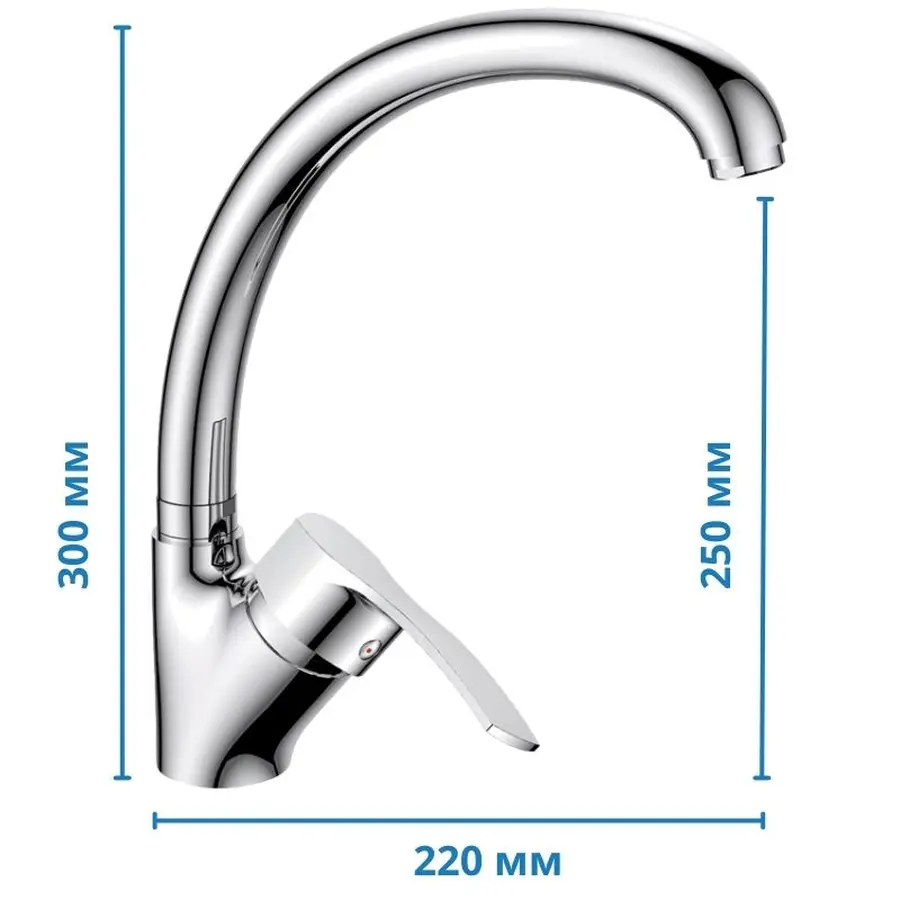 Кран кульовий СК 1" ГШР Б/Н ART.607 (SK0077)