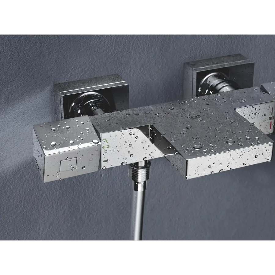 Змішувач для ванни з термостатом Grohe Grohtherm Cube (34497000)