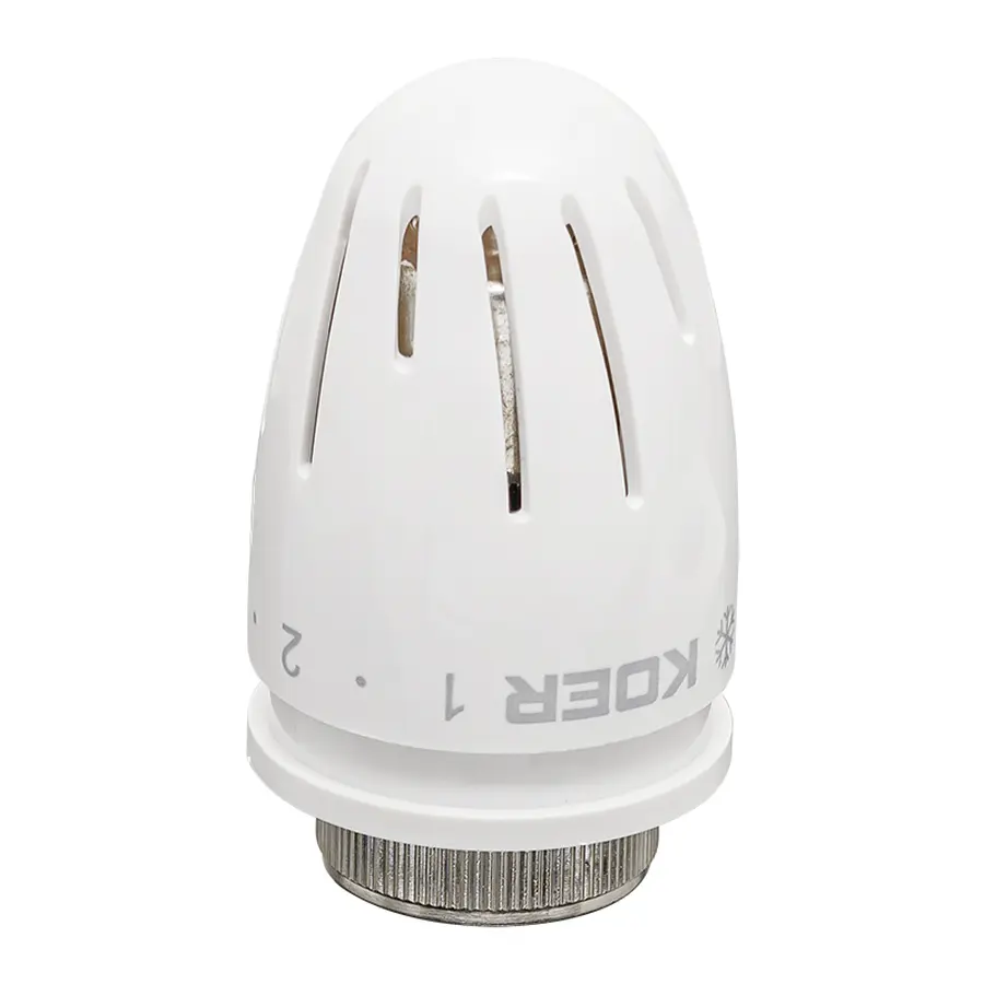 Комплект для підключення радіатора Koer SET-16 - 1/2"x3/4" (осьовий) з термоголовкою ЗЗ (KR3179)