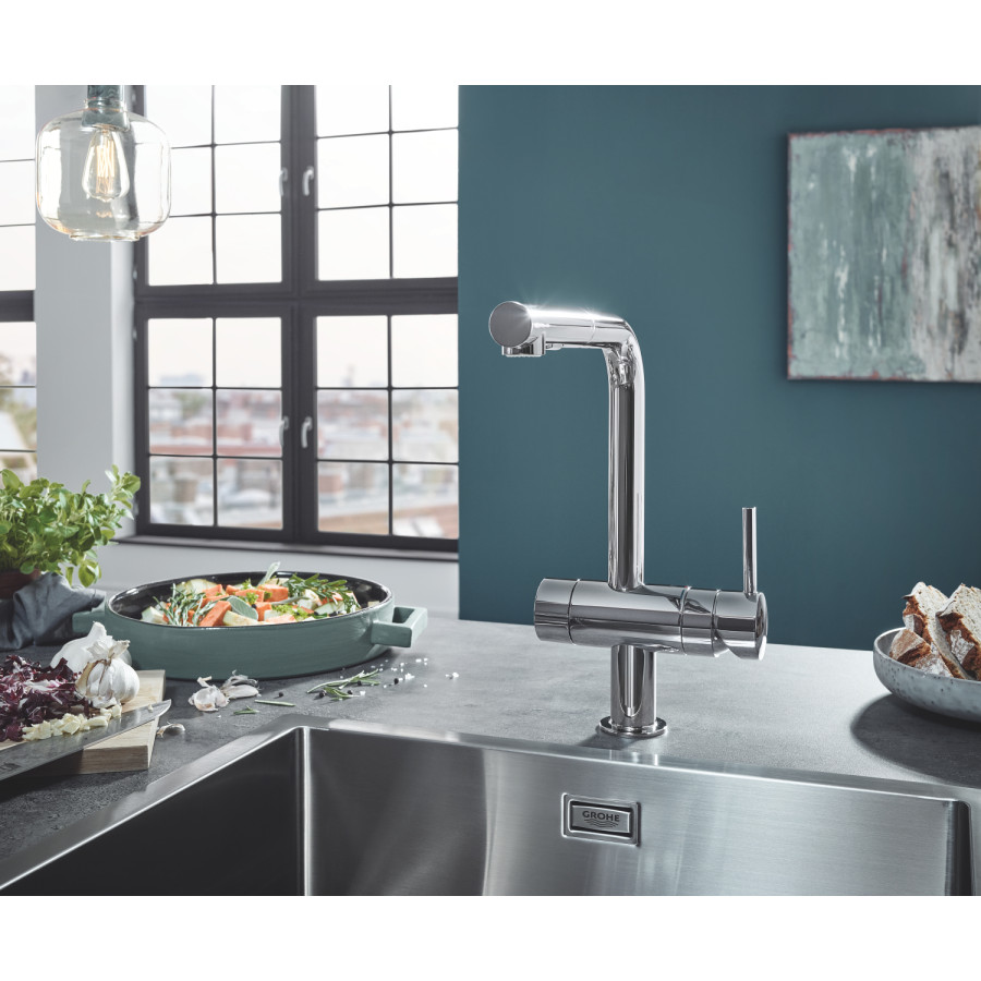 Мийка для кухні із нержавіючої сталі Grohe K700 (31726SD0)