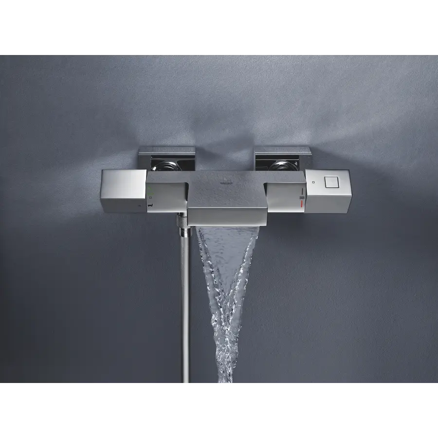 Змішувач для ванни з термостатом Grohe Grohtherm Cube (34497000)