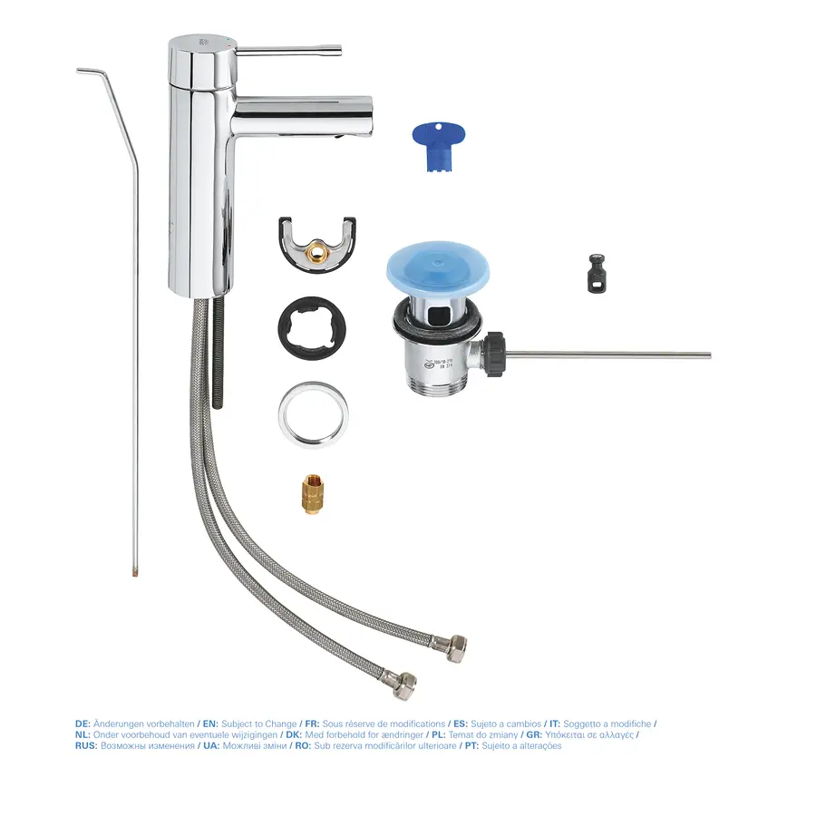 Змішувач для раковини S-розміру Grohe Essence New (32898001)