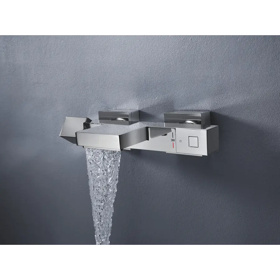 Змішувач для ванни з термостатом Grohe Grohtherm Cube (34497000)