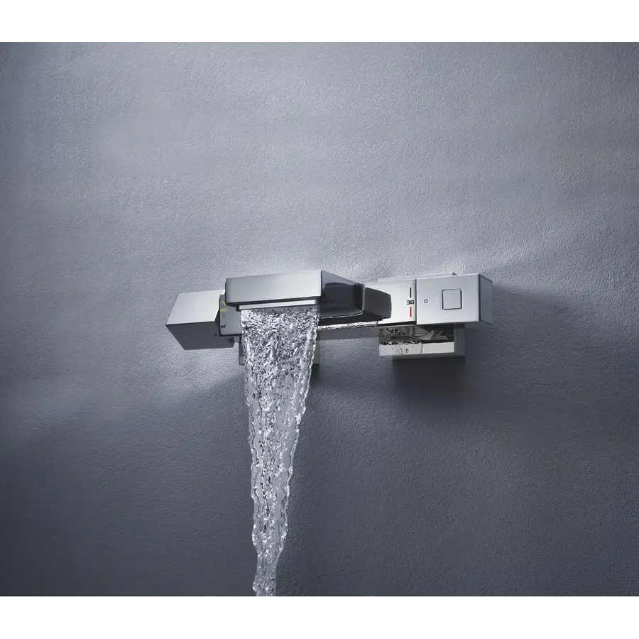 Змішувач для ванни з термостатом Grohe Grohtherm Cube (34497000)