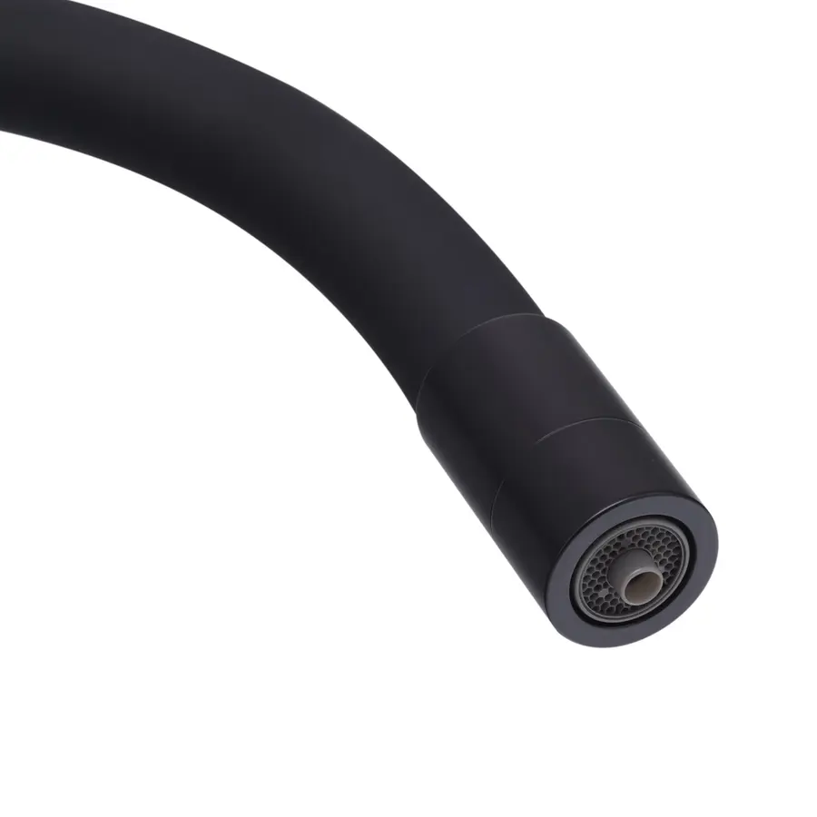 Кухонний змішувач з силік. виливом і вих. для питної води KOER KB-72002-05 (KR3384)