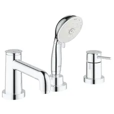 Змішувач на борт ванни на 3 отвори Grohe BauClassic (2511800A)