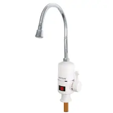 Водонагрівач 3,3 kW проточний, з індикатором температури, рефлекторний вилив, RESET, на мийку MIXXUS Electra 110-EF (MI6111)