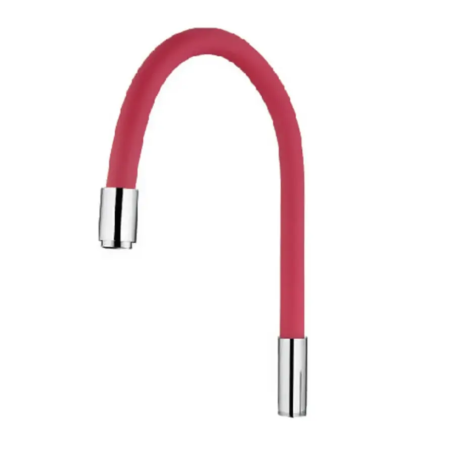 Вилив для змішувача гнучкий червоний Mixxus Premium (MI0560)