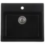 Мийка кухонна ZERIX ZS-5751S-14 Чорний металік (ZX4602)