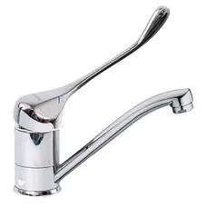 Змішувач для умивальника Haiba Hirurg 004 (вилив 15 см) (HB0226) Змішувач для умивальника Haiba Hirurg 004 (вилив 15 см) (HB0226)