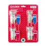 Комплект кранів для підключення газового котла KOER KR.1323 прямий (1/2"x2шт, 3/4x2шт) (KR3125)
