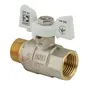 Кран кульовий KOER 1/2" ГШМ (KR.218.W) білий (KR0182)