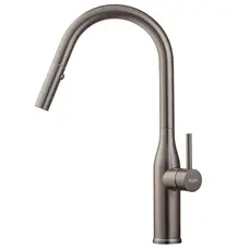 Кухонний змішувач з висувним виливом KOER KI-70004-07 (нерж. сталь) (KR3387) Кухонний змішувач з висувним виливом KOER KI-70004-07 (нерж. сталь) (KR3387)