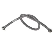 Гнучкий шланг для підключення води гайка 1/2'' - Штуцер 1/2'' (60 см) (силик. оболонка) Zerix (ZX30