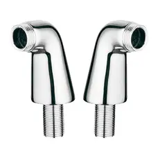 Комплект (2 шт) перехідників для установки змішувача в акрилову ванну Zerix LR77 (ZX2637)