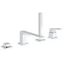 Змішувач на борт ванни на 4 отвори Grohe Eurocube (19897001)