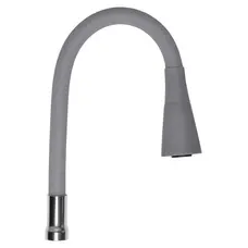 Вилив для змішувача гнучкий сірий Zerix SPS-02 (ZX3039)