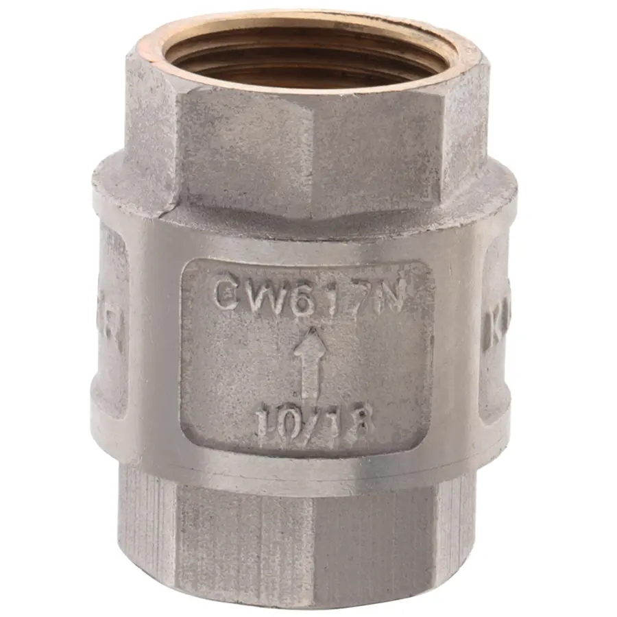 Клапан зворотний Koer (нікельований) 1" (Koer KR.172.N) (KR2769)