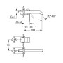 Змішувач для раковини прихованого монтажу Grohe Essence New (19408001)
