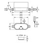 Інтелектуальний контролер води з 3-ма датчиками Grohe Sense Guard (22502LN1)